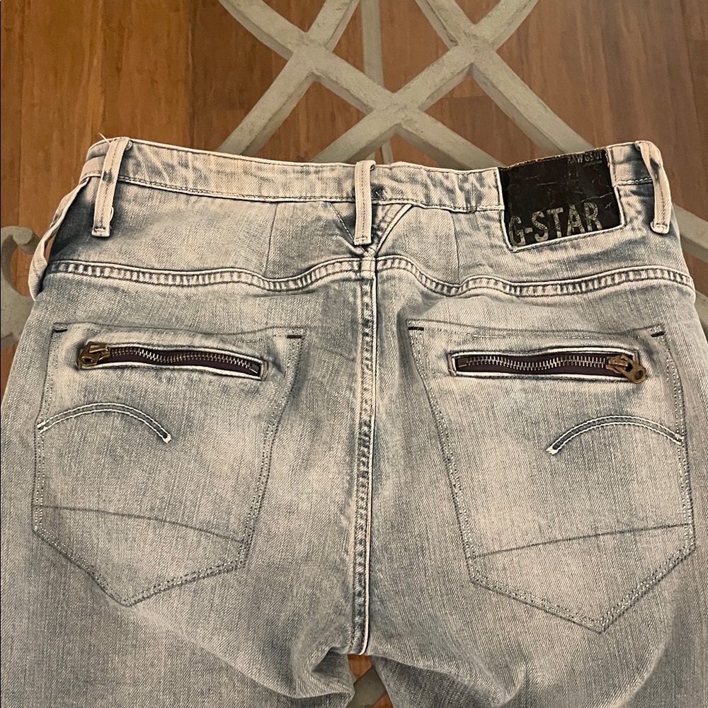 G-Star Women’s  Faded Blue Arch  Jeans - Picture 4 of 6